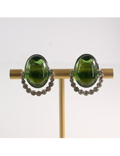 Klipsy do Uszu Lolita Accessories Klips do Ucha ZIELONY...