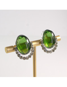 Klipsy do Uszu Lolita Accessories Klips do Ucha ZIELONY... 2