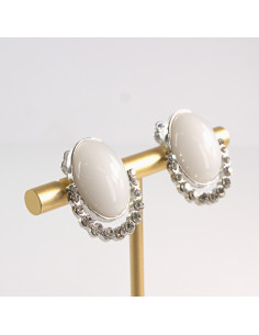 Klipsy do Uszu Lolita Accessories Klips do Ucha BIAŁY... 2