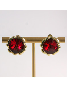 Klipsy do Uszu Lolita Accessories Klips do Ucha CZERWONE...