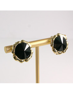 Klipsy do Uszu Lolita Accessories Klips do Ucha CZARNE... 2