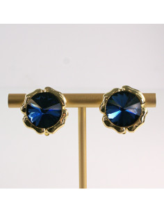 Klipsy do Uszu Lolita Accessories Klips do Ucha GRANATOWY... 2