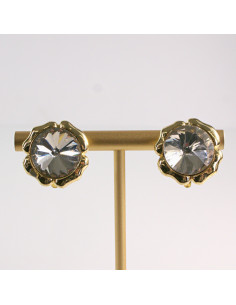 Klipsy do Uszu Lolita Accessories Klips do Ucha SREBRNE...