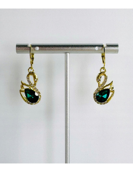 Kolczyki ŁABĘDZIE Lolita Accessories srebrny sztyft 925