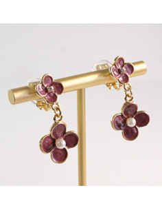 Klipsy do Uszu Lolita Accessories Klips do Ucha KWIATEK... 2