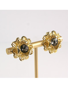 Klipsy do Uszu Lolita Akcesoria Klips do Ucha ZŁOTE... 2