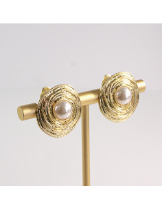 Klipsy do Uszu Lolita Akcesoria Klips do Ucha ZŁOTE... 2