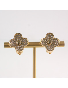 Klipsy do Uszu Lolita Akcesoria Klips do Ucha CYRKONIE...