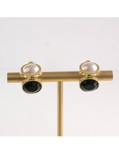 Klipsy do Uszu Lolita Akcesoria Klips do Ucha PARIS...