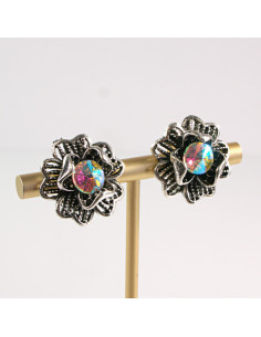 Klipsy do Uszu Lolita Akcesoria Klips do Ucha CYRKONIE... 2