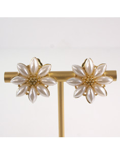 Klipsy do Uszu Lolita Accessories Klips do Ucha KWIATKI Z...