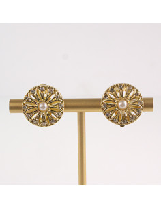 Klipsy do Uszu Lolita Accessories Klips do Ucha GUZIKI...