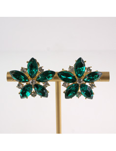 Klipsy do Uszu Lolita Accessories Klips do Ucha ZIELONE...