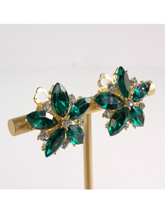 Klipsy do Uszu Lolita Accessories Klips do Ucha ZIELONE... 2