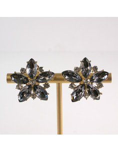 Klipsy do Uszu Lolita Accessories Klips do Ucha GRAFITOWE...