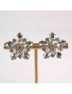 Klipsy do Uszu Lolita Accessories Klips do Ucha SREBRNE...