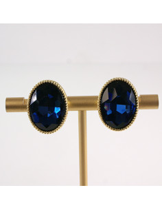 Klipsy do Uszu Lolita Accessories Klips do UCHA GRANATOWE...