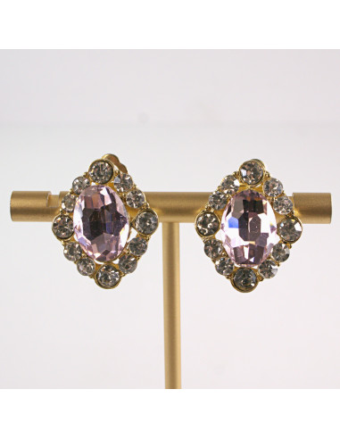Klipsy do Uszu Lolita Accessories Klips do UCHA VINTAGE MEDALION