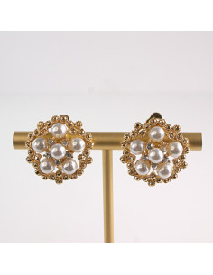 Klipsy do Uszu Lolita Accessories Klips do Ucha GUZIKI Z...