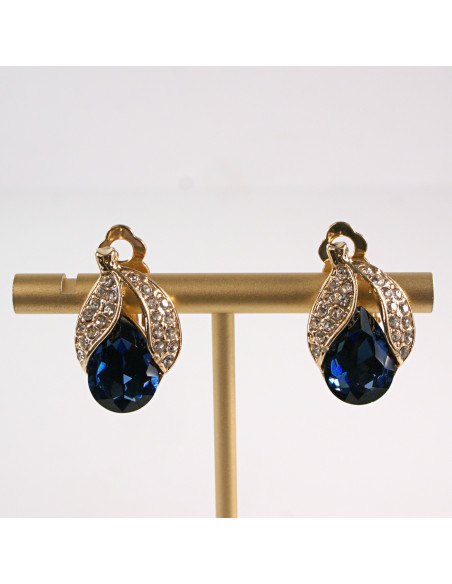 Klipsy do Uszu Lolita Accessories Klips do UCHA VINTAGE GRANAT