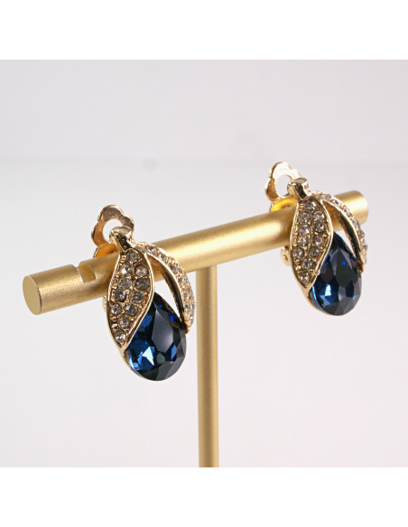 Klipsy do Uszu Lolita Accessories Klips do UCHA VINTAGE GRANAT