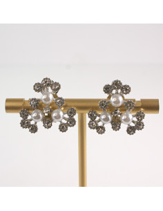 Klipsy do Uszu Lolita Accessories Klips do UCHA SREBRNE z... 2