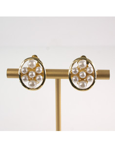 Klipsy do Uszu Lolita Accessories Klips do UCHA ZŁOTE...