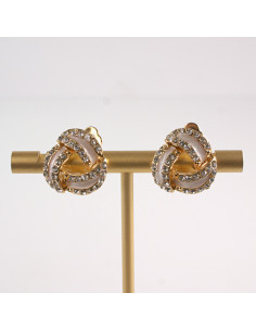 Klipsy do Uszu Lolita Accessories Klips do UCHA WĘZEŁKI Z...