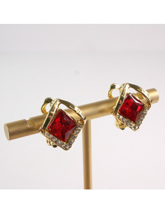 Klipsy do Uszu Lolita Accessories Klips do UCHA CZERWONE... 2