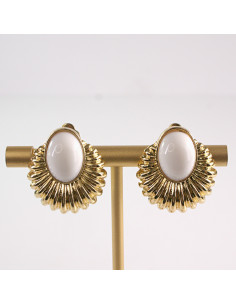 Klipsy do Uszu Lolita Accessories Klips do UCHA ZŁOTA MEDUZA