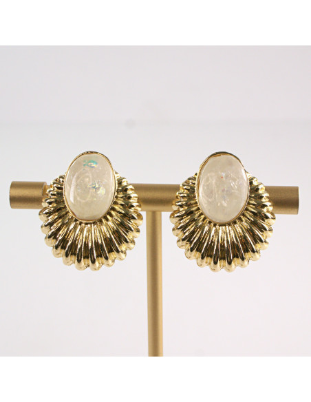 Klipsy do Uszu Lolita Accessories Klips do UCHA ZŁOTA MEDUZA