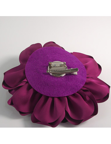 KWIAT Z MATERIAŁU BROSZKA PRZYPINKA LOLITA...