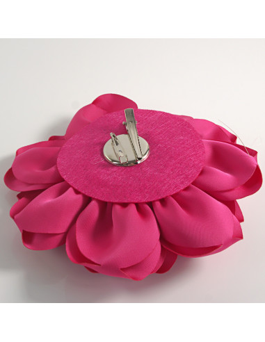 KWIAT Z MATERIAŁU BROSZKA PRZYPINKA LOLITA...