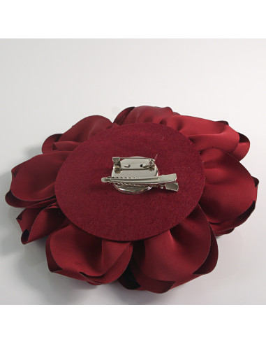 KWIAT Z MATERIAŁU BROSZKA PRZYPINKA LOLITA...