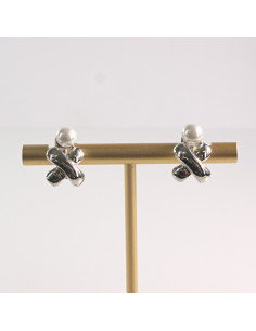 KLIPSY DO USZU LOLITA AKCESORIA ELEGANCKIE KLIPSY Z PERŁĄ