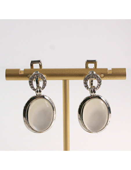 KLIPSY DO USZU LOLITA AKCESORIA ELEGANCKIE "KOCIE OKO"