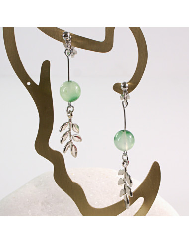 KLIPSY DO USZU LOLITA AKCESORIA DŁUGIE LISTKI...