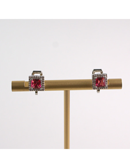 KLIPSY DO USZU LOLITA AKCESORIA CZERWONY