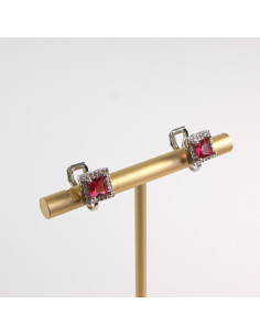 KLIPSY DO USZU LOLITA AKCESORIA CZERWONY 2