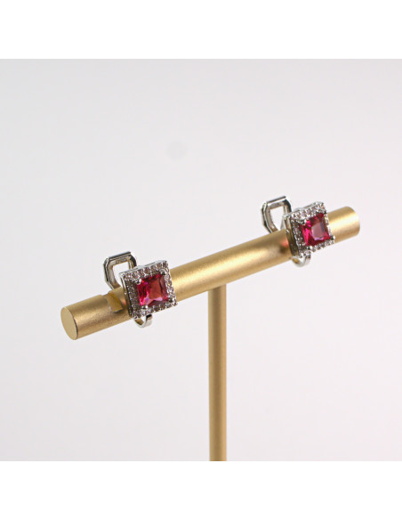 KLIPSY DO USZU LOLITA AKCESORIA CZERWONY