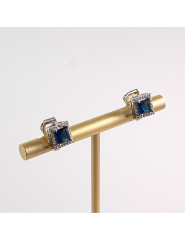 KLIPSY DO USZU LOLITA AKCESORIA NIEBIESKIE