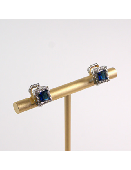 KLIPSY DO USZU LOLITA AKCESORIA NIEBIESKIE