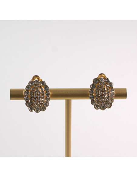 KLIPSY DO USZU LOLITA AKCESORIA KLASYCZNE ELIPSY CRYSTAL