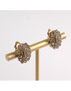 KLIPSY DO USZU LOLITA AKCESORIA KLASYCZNE ELIPSY CRYSTAL 2