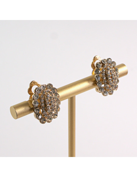 KLIPSY DO USZU LOLITA AKCESORIA KLASYCZNE ELIPSY CRYSTAL