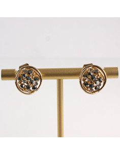 Klipsy do Uszu Lolita Akcesoria Klips do UCHA ZŁOTO-...