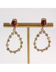 Klipsy do Uszu Lolita Akcesoria Klips do UCHA ELEGANCKIE...