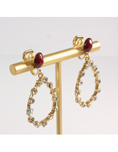 Klipsy do Uszu Lolita Akcesoria Klips do UCHA ELEGANCKIE... 2