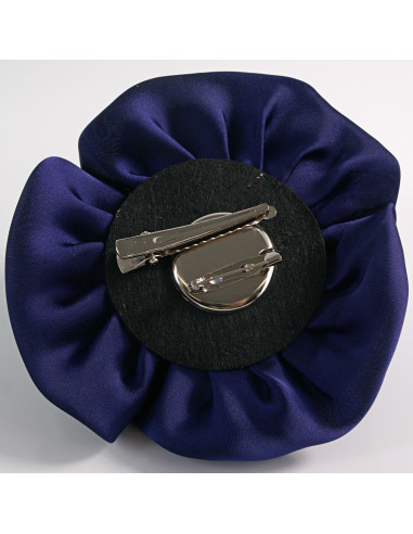 KWIAT Z MATERIAŁU BROSZKA PRZYPINKA LOLITA...