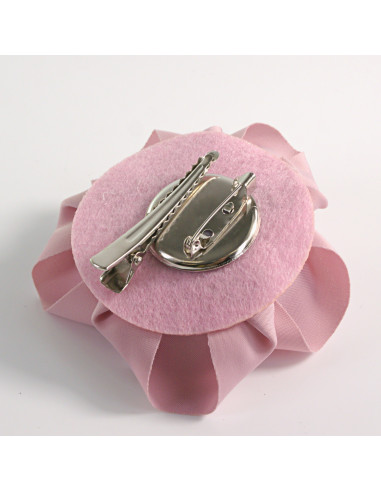 KWIAT Z MATERIAŁU BROSZKA PRZYPINKA LOLITA...